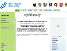 Tablet Screenshot of bay-bezirke.de